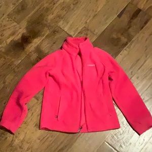 Girls Columbia fleece jacket